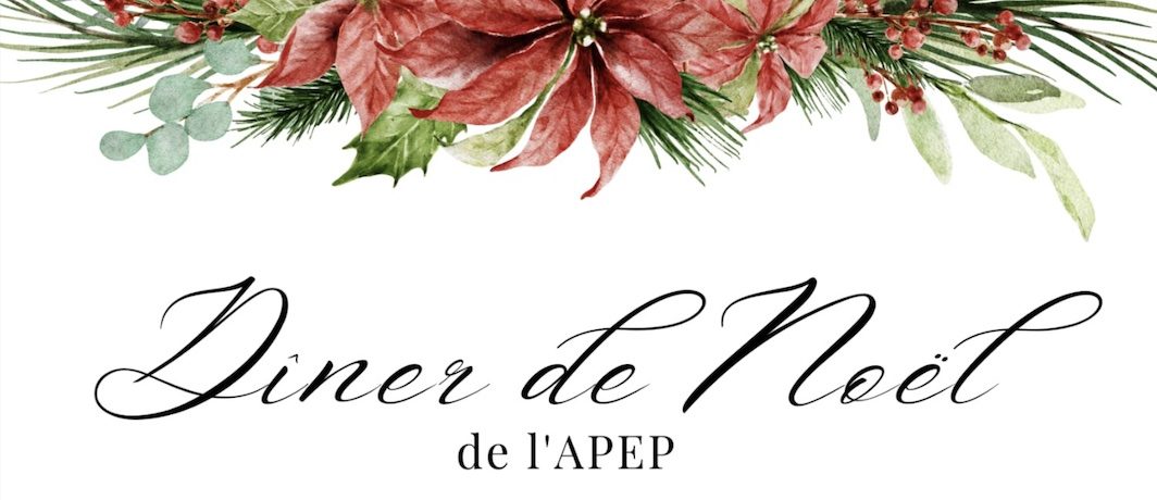 L’APEP invite ses membres à son dîner de Noël
